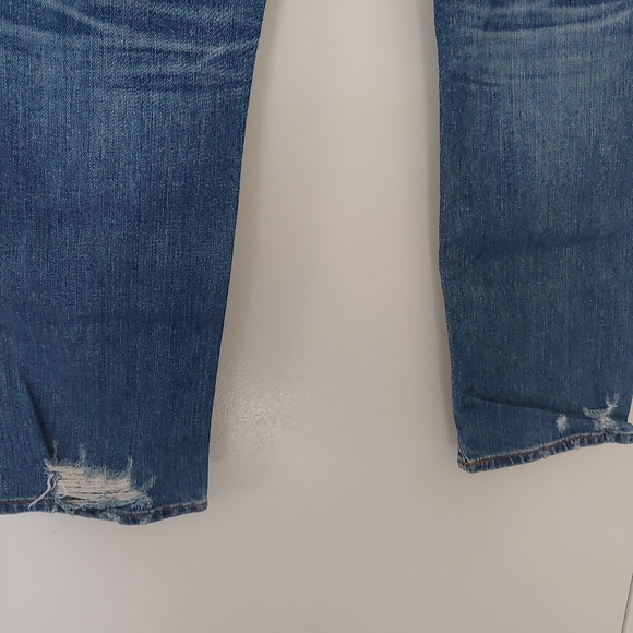 AG Adriano Goldschmied Distressed Ex-Boyfriend Slim Jeans 29R - Picture 7 of 10